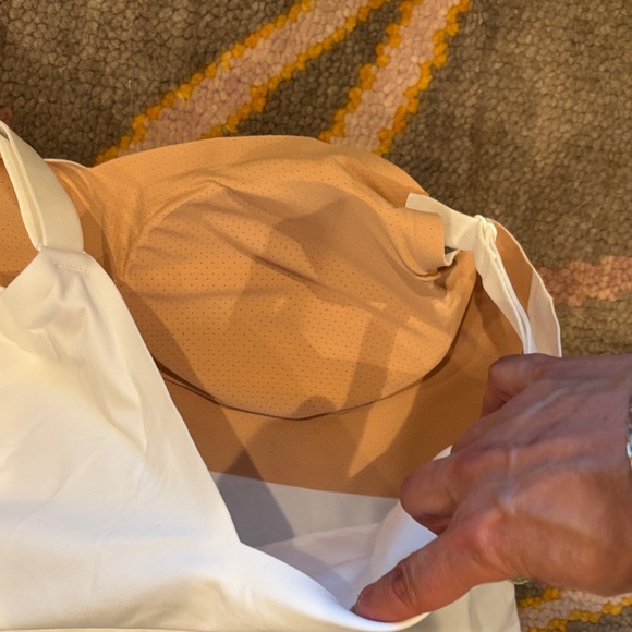 Knix XXL luxe lift  white v neck tank Top - Picture 6 of 7